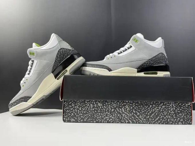 Bmlin Air 136064-006 Retro 3 Jordan Chlorophyll 0525